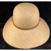 NWT Unisex Panama Straw Sunhat With Strap Round Crown One Size Natural  eb-89312224
